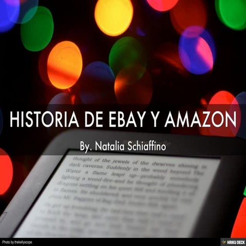 HISTORIA DE EBAY Y AMAZON | PDF