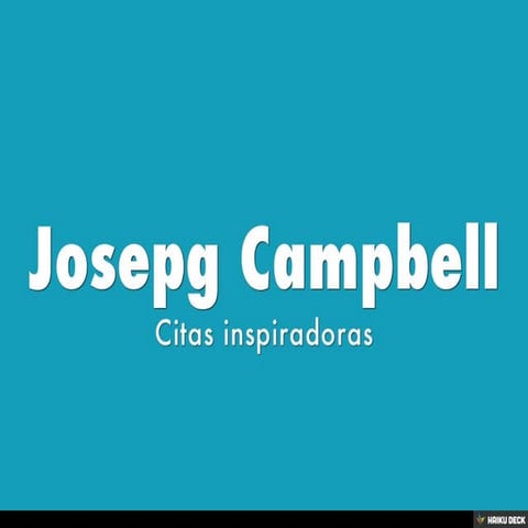 Josepg Campbell