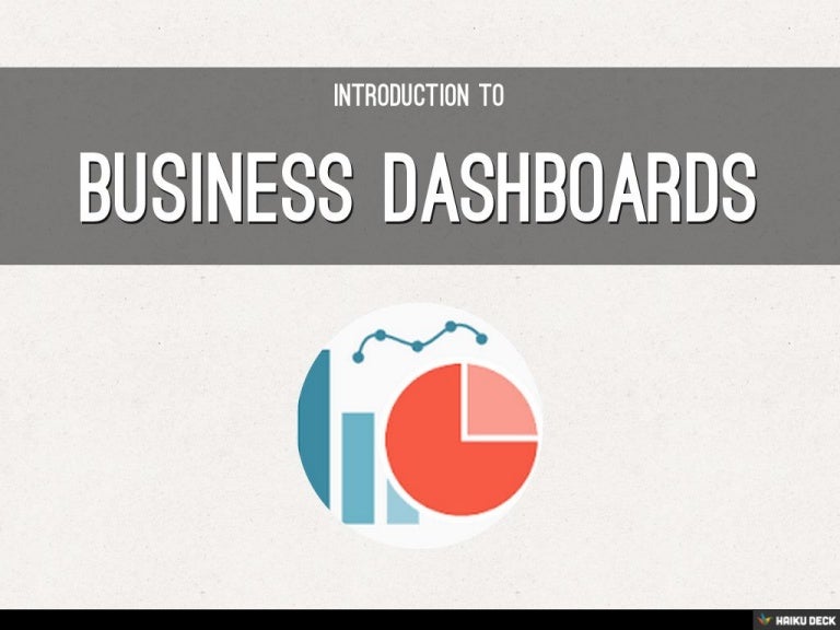 Business Dashboards