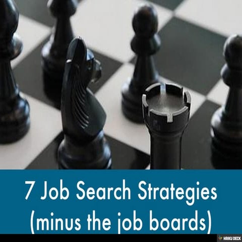 The 7 Best Job Search Strategies