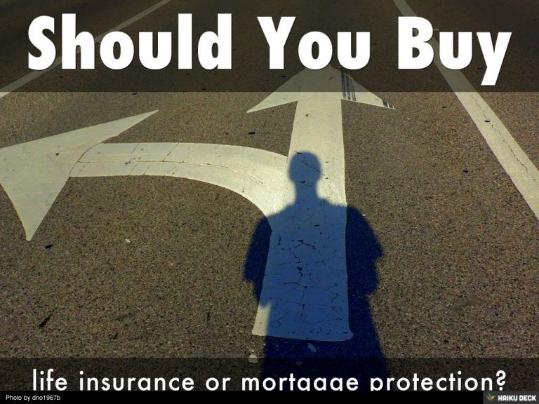 should i buy mortgage insurance
