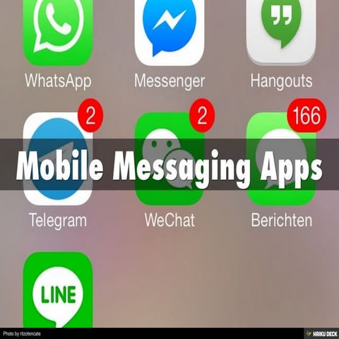 Mobile Messaging Apps