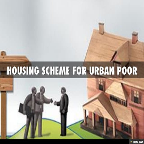 Housing Scheme For Urban Poor Pdf