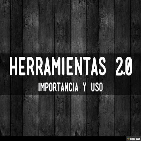 Herramientas 2.0