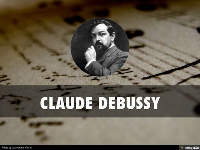 5 Compositions Of Claude Debussy