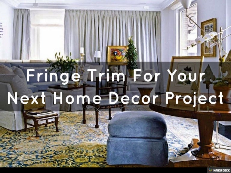 Fringe Trim For Your Next Home Decor Project