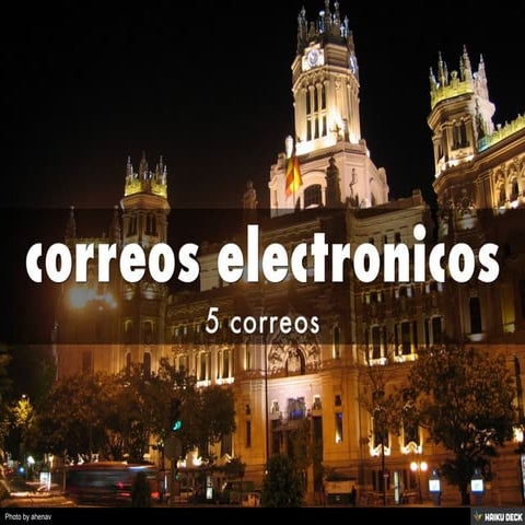 correos electronicos