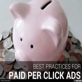 Best Practices for Paid per Click Ads