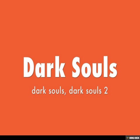 Dark Souls