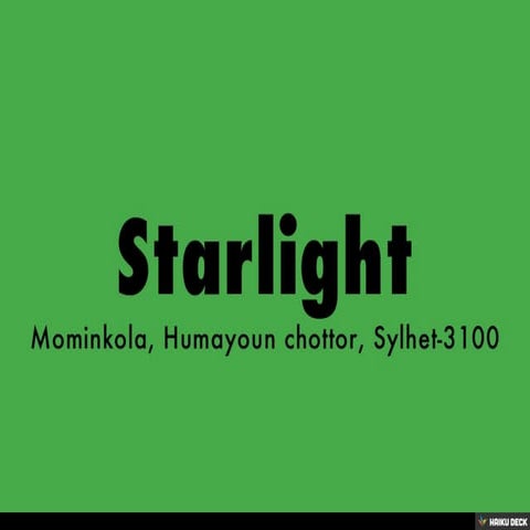 Starlight