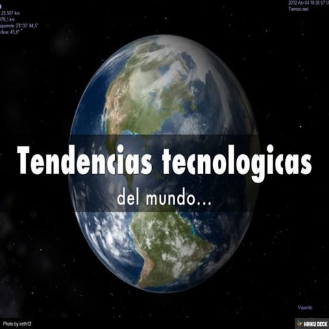Tendencias tecnologicas