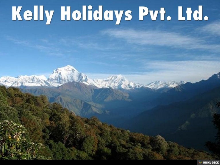 Kelly Holidays Pvt. Ltd.