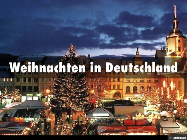 Weihnachten in Deutschland