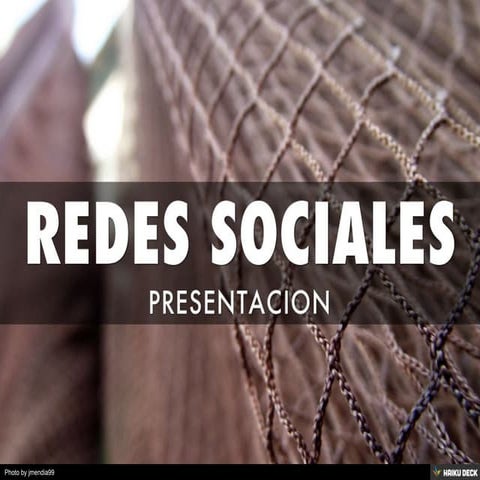 REDES SOCIALES