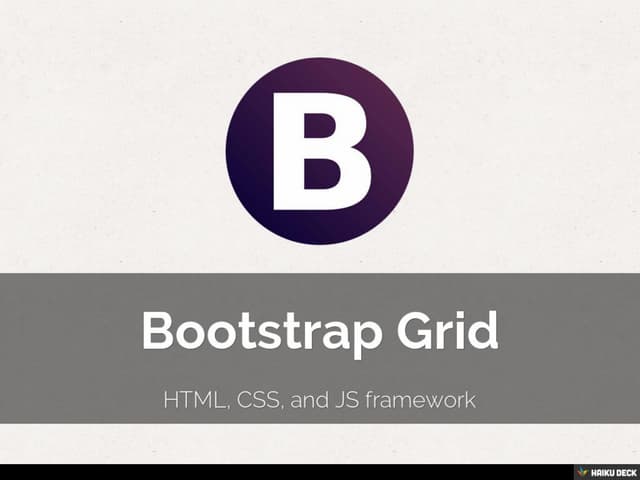 Bootstrap Grid