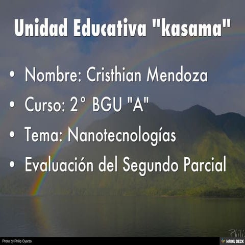 Unidad Educativa "kasama"