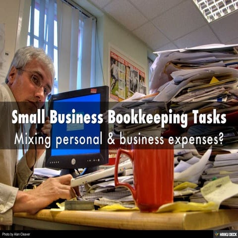 Small Business Bookkeeping Tasks