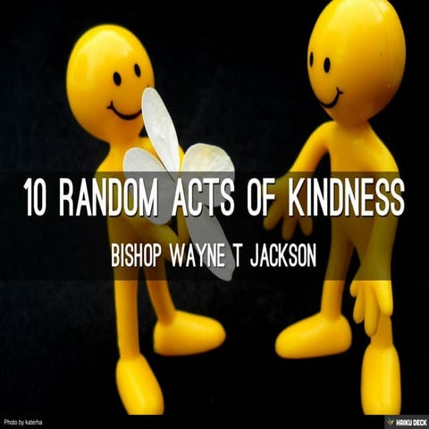 10 Random Acts of Kindness