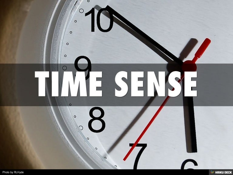 TIME SENSE