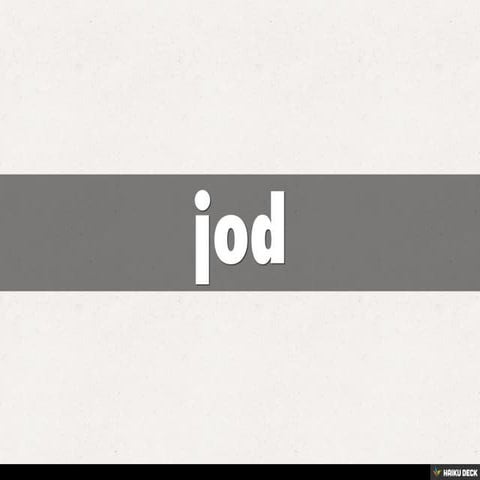 jod | PDF