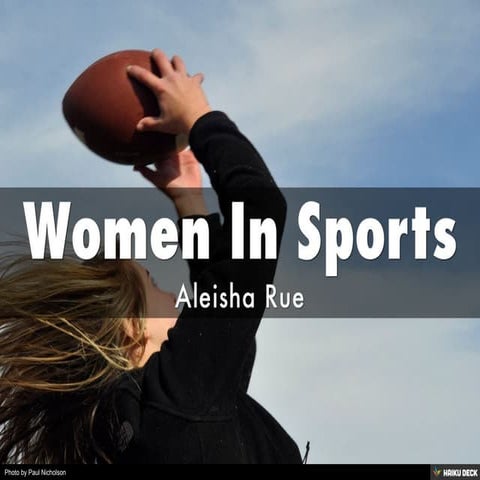 Women In Sports