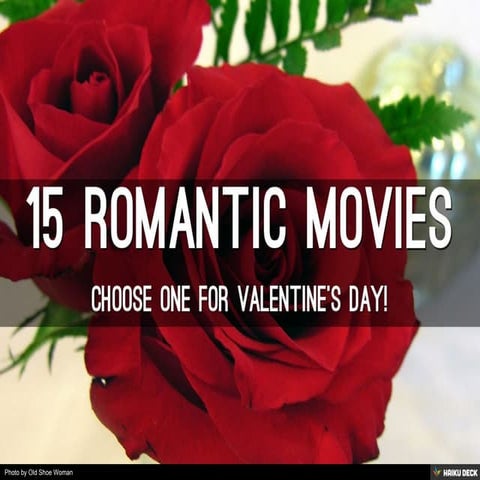 15 Romantic movies