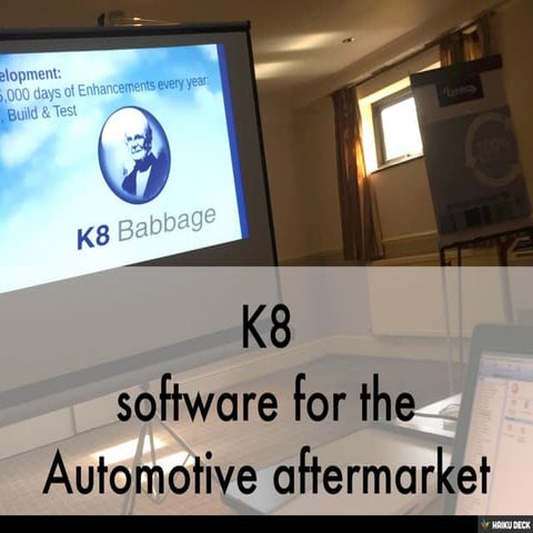 K8 Software for the Automotive Aftermarket | PDF