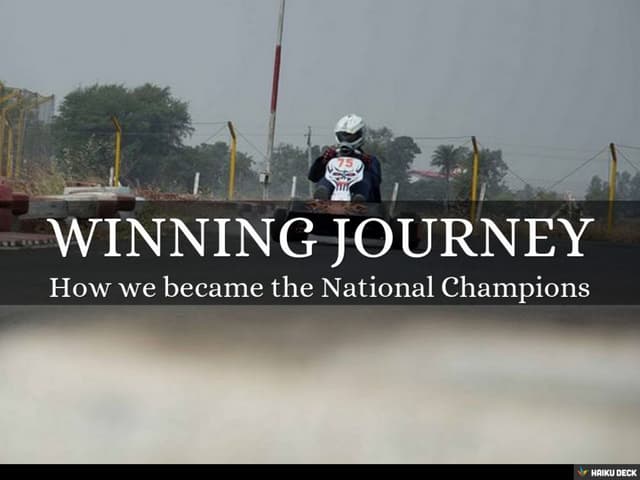 WINNING JOURNEY