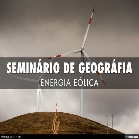 SEMINÁRIO DE GEOGRÁFIA