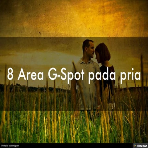 8 Area G-Spot pada pria 