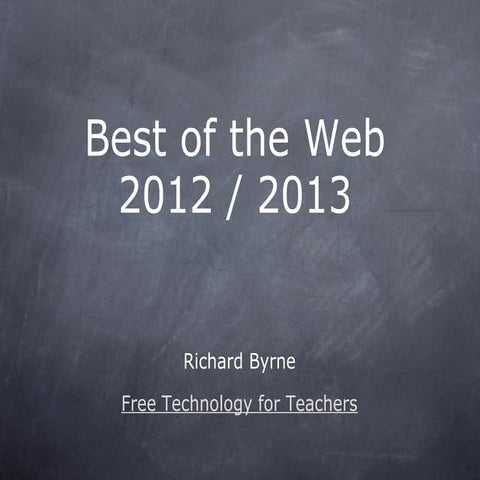 A   best of the web january 2013:2012