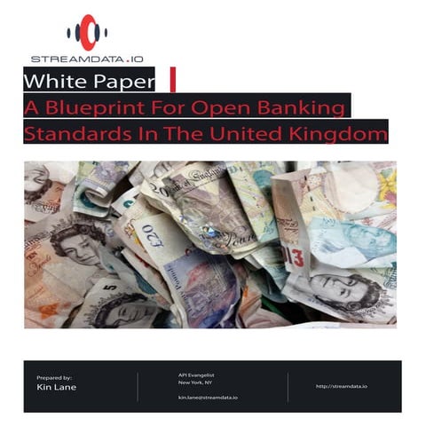 A blueprint for open banking standards in the United Kingdom