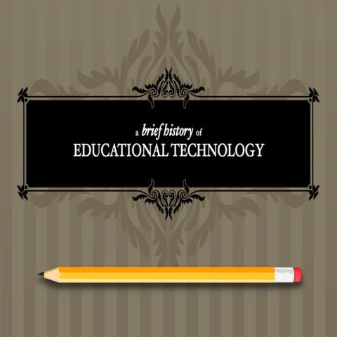 A Brief History of Educational Technology