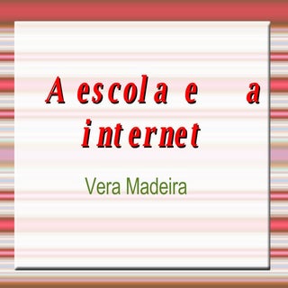 Escola e Internet