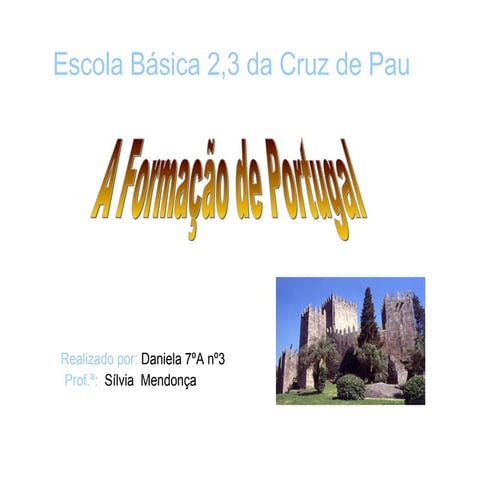 A FormaçãO De Portugal Trabalh O Ja Feit O