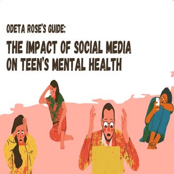 The impact social media has on adolescents mental health | PPTX