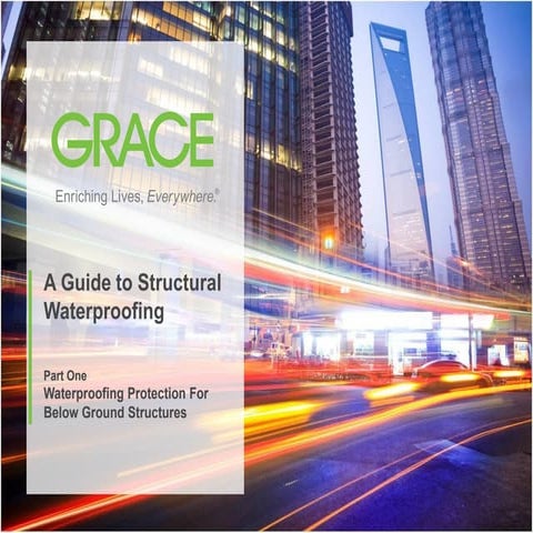 Insight to Structural Waterproofing
