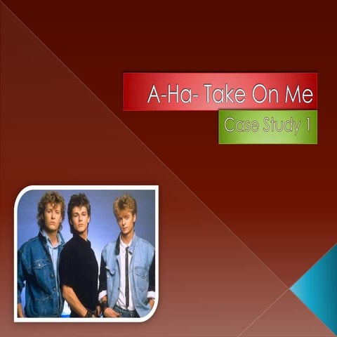 A ha- take on  me powwerpoint