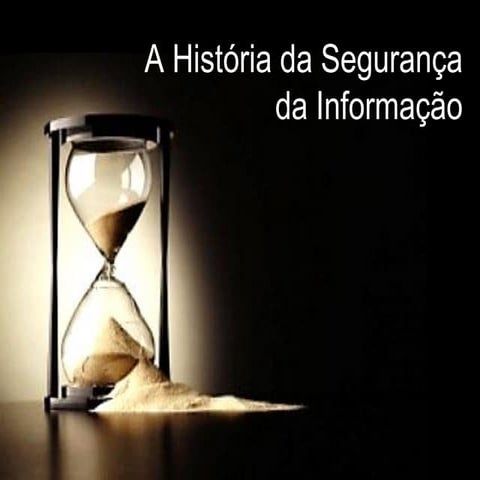 A história da Segurança da Informação