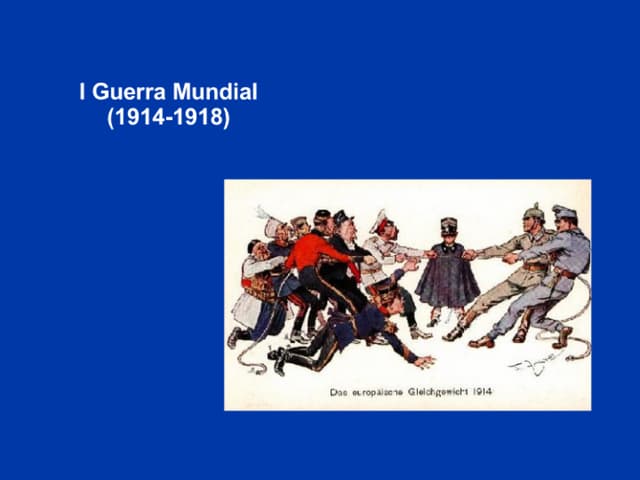 A I Guerra Mundial