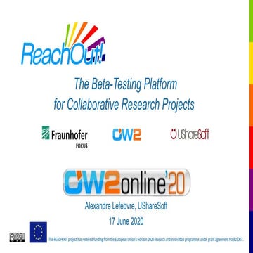 ReachOut presentation | PDF