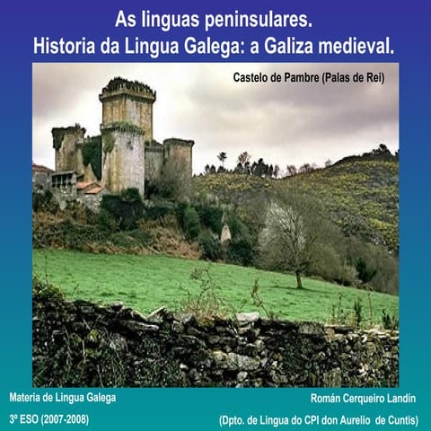 A Lingua na Idade Media