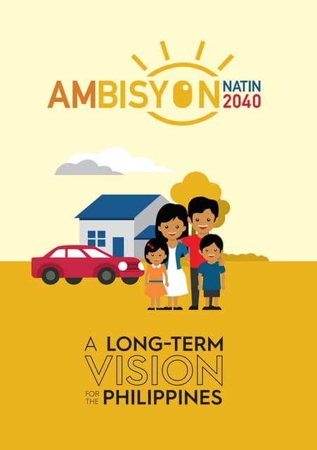 AMBISYON NATIN 2040 - PHILIPPINES' VISION | PDF