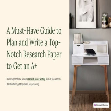 How to write a research review paper | PDF