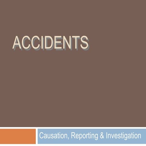 A  Part 21 Accident Investigation