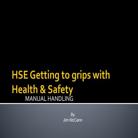 A  Part 7 Manual Handling By J Mc Cann