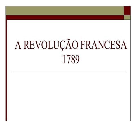 A revolução francesa
