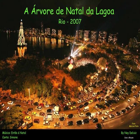 A Árvore de Natal no Rio de Janeiro