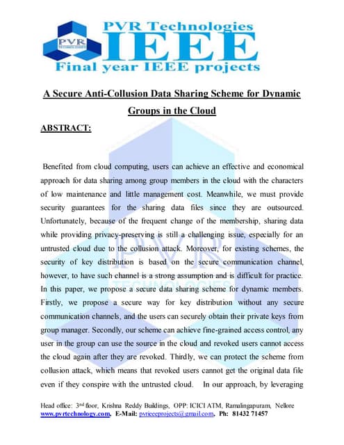 A secure-anti-collusion-data-sharing-scheme-for-dynamic-groups-in-the-cloud
