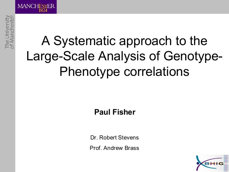 phenotype and genotype